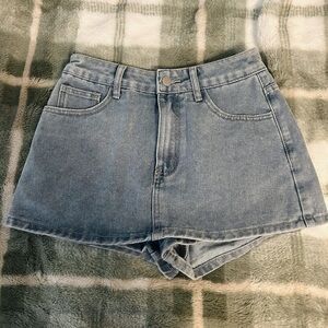 denim skort 💌